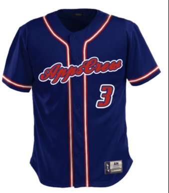 Youth AppsCrew #3 ANAHEIM MLB jersey