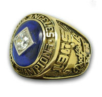 1965 MLB Championship Rings Los Angeles Dodgers World Series Ring
