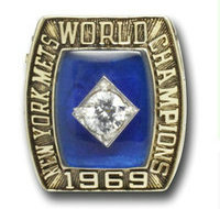 1969 MLB Championship Rings New York Mets World Series Ring