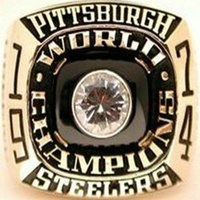 1974-1975 NFL Super Bowl IX Pittsburgh Steelers Championship Ring