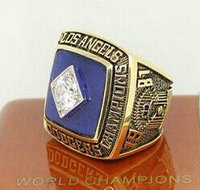 1981 MLB Championship Rings Los Angeles Dodgers World Series Ring
