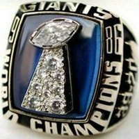 1986-1987 New York Giants World Champions Rings