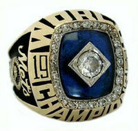 1986 MLB Championship Rings New York Mets World Series Ring