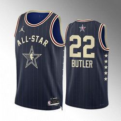 2024 All-Star #22 Jimmy Butler Stitched Navy Basketball Jersey