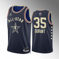 2024 All-Star #35 Kevin Durant Stitched Navy Basketball Jersey
