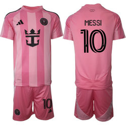2025-26 Inter Miami CF #10 MESSI Home Soccer Club Jersey