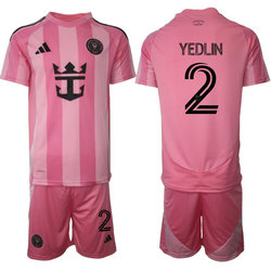 2025-26 Inter Miami CF #2 YEDLIN Home Soccer Club Jersey
