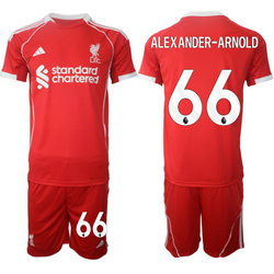2025-26 Liverpool #66 ALEXANDER-ARNOLD home Soccer Club Jersey