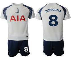 2025-26 Tottenham Hotspur #8 BISSOUMA Home Soccer Club Jersey