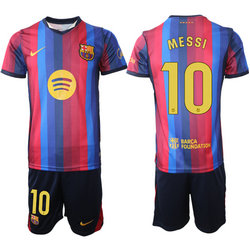 2026-27 Barcelona #10 Messi home Soccer Club Jersey
