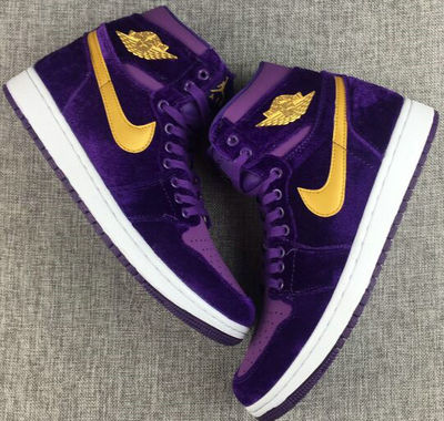 Air Jordan 1(I) Purple Basketball shoes size 40-45