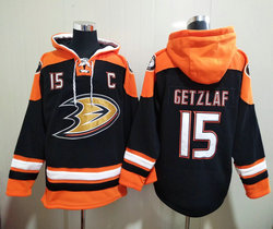 Anaheim Ducks #15 Ryan Getzlaf NHL Stitched Pullover Hoodie