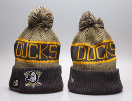 Anaheim Ducks NHL Knit Beanie Hats YP 2