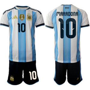 Argentina #10 Messi home 2026 World Cup Soccer jersey