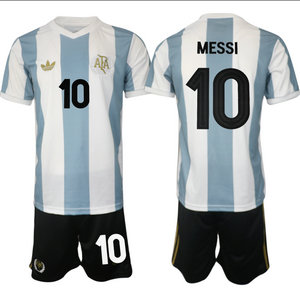 Argentina 2024-25 #10 MESSI 50th Anniversary Home Soccer Jersey