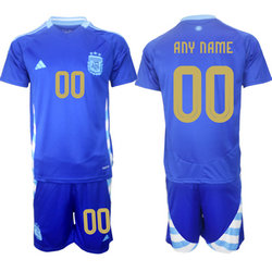 Argentina 2024-25 Any Name Away Soccer Jersey