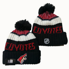 Arizona Coyotes NHL Knit Beanie Hats 1