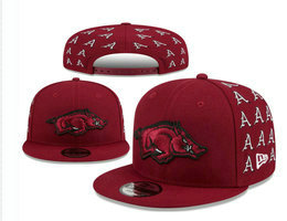 Arkansas Razorbacks NCAA Snapbacks Hats YS 2