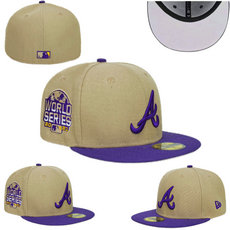 Atlanta Braves MLB Fitted hats 0594 3