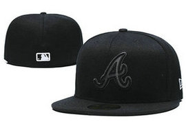 Atlanta Braves MLB Fitted hats LX 4