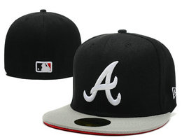 Atlanta Braves MLB Fitted hats LX 5