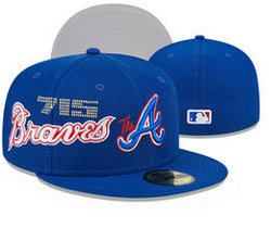 Atlanta Braves MLB Fitted hats YD 1