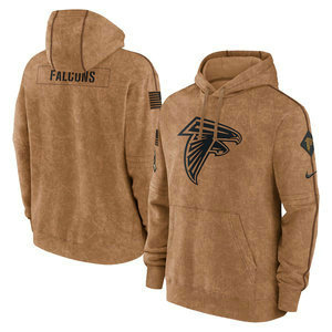 Atlanta Falcons 2023 Camo Salute To Service Pullove Hoodie