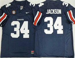 Auburn Tigers #34 Bo Jackson Navy 2026 Limited Stitched Jersey