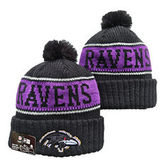 Baltimore Ravens NFL Knit Beanie Hats YD 14