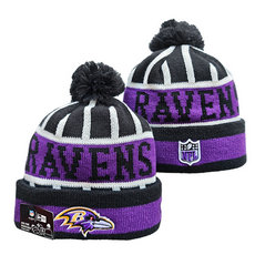 Baltimore Ravens NFL Knit Beanie Hats YD 15
