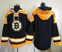 Boston Bruins Blank NHL Stitched Pullover Hoodie
