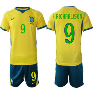 Brazil #9 Bichablison Home 2026 World Cup Soccer jersey