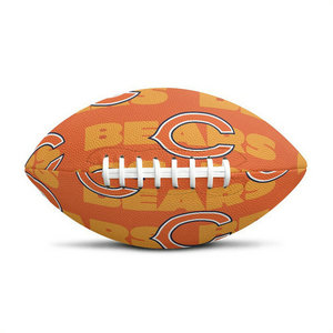 Chicago Bears Team Logo Mini Football