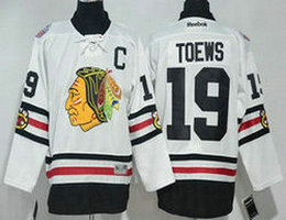 Chicago Blackhawks #19 Jonathan Toews White 2017 Winter Classic Stitched NHL Jersey
