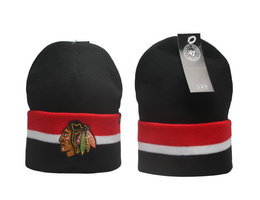 Chicago Blackhawks NHL Knit Beanie Hats YP