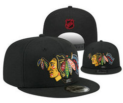 Chicago Blackhawks NHL Snapbacks Hats YD
