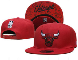 Chicago Bulls NBA Snapbacks Hats YS 18