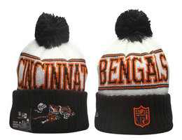 Cincinnati Bengals NFL Knit Beanie Hats YP 4