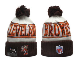 Cleveland Browns NFL Knit Beanie Hats YP 04