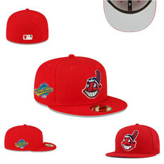 Cleveland Indians MLB Fitted hats 0594 1