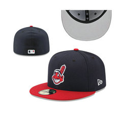 Cleveland Indians MLB Fitted hats 0594 2