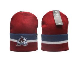 Colorado Avalanche NHL Knit Beanie Hats YP
