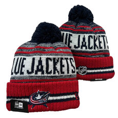 Columbus Blue Jackets NHL Knit Beanie Hats 2