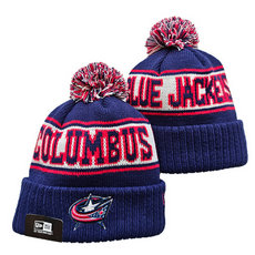 Columbus Blue Jackets NHL Knit Beanie Hats 3