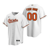 Custom Nike Baltimore Orioles Any Name White Game Authentic stitched MLB jersey