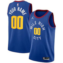 Customized Jordan Denver Nuggets Blue Authentic Stitched NBA jersey.jpg