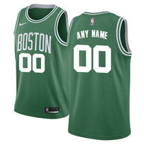 Customized Nike Boston Celtics Green Authentic Stitched NBA jersey