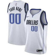 Customized Nike Dallas Mavericks White Authentic Stitched NBA jersey.jpg