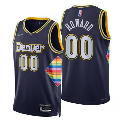 Customized Nike Denver Nuggets City 75th Anniversary Authentic Stitched NBA jersey