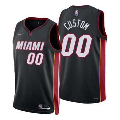 Customized Nike Miami Heat 75th Anniversary Authentic Stitched NBA jersey